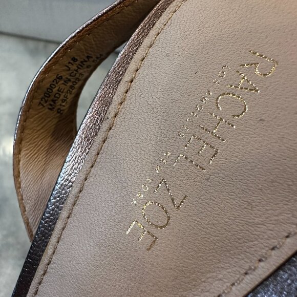 RACHEL ZOE Claudette Platform Sandals PINK GLITTER GLAM - Picture 6 of 12